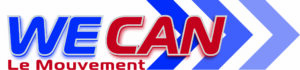 logo We CAN Le Mouvement rouge et bleu